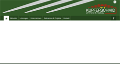 Desktop Screenshot of kupferschmid-holzbau.de